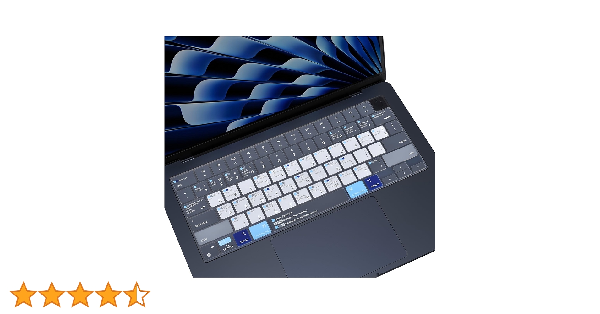Amazon.co.jp: キーボードカバー MacBook Air 13.6 M2 M3 M4 A2681